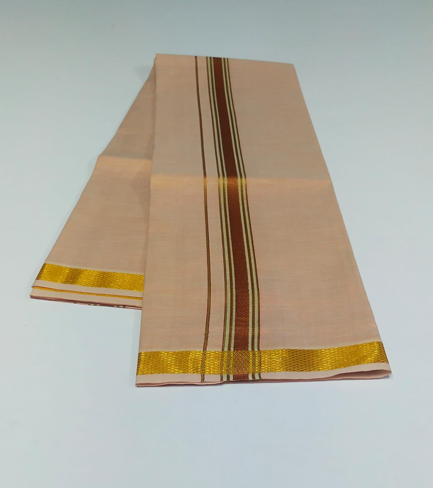01_2 meter-011 - 1 inch - Tissue Dhotie