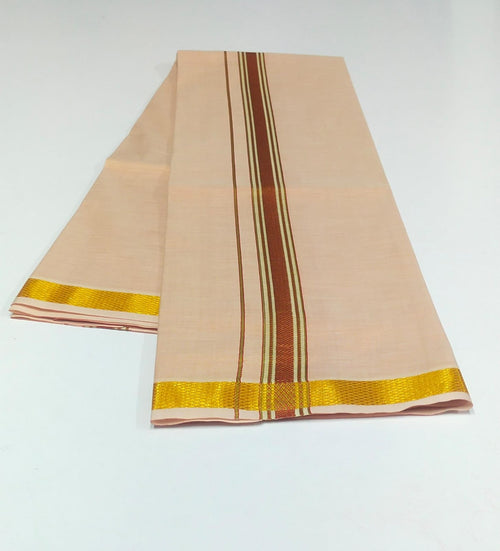 01_2 meter-011 - 1 inch - Tissue Dhotie