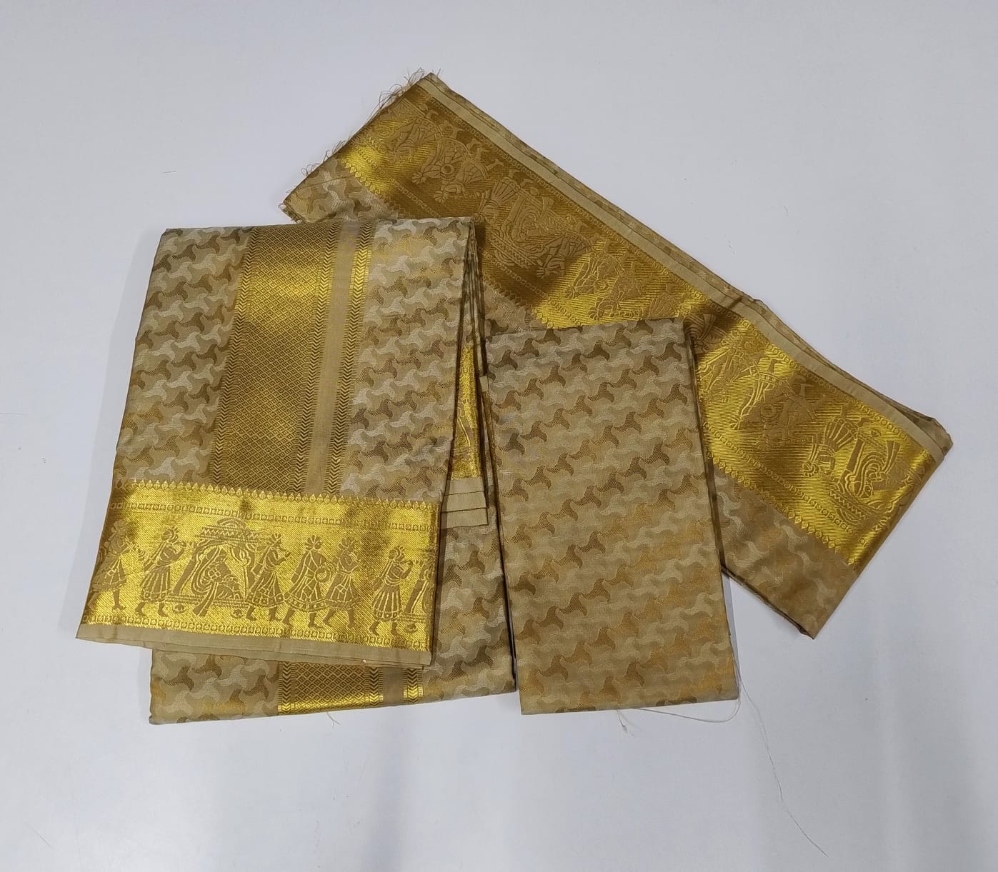 8-MULAM-021 - 8x4 Art Silk Set + Shirt Fabric