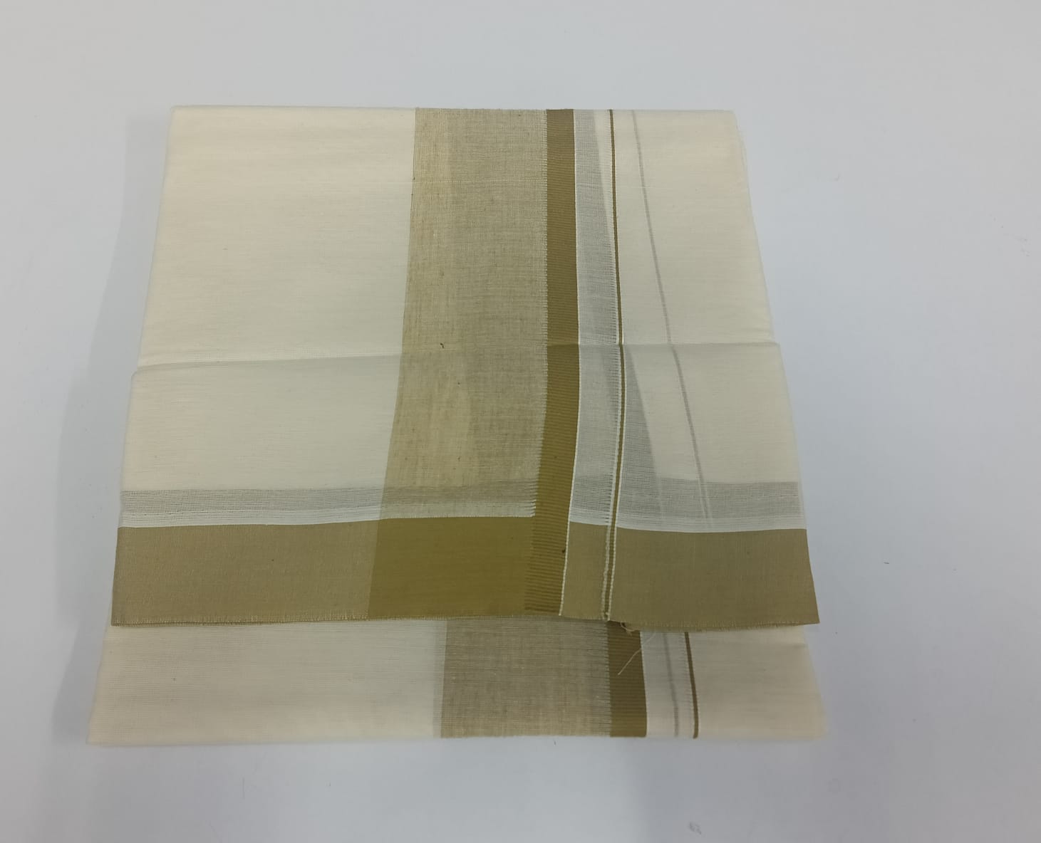 AG_01 - Pure Cotton Angavastram - Off white