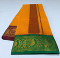 COTTON-COLOR-DHOTIS-018 - 5 inch - Jaquard Border