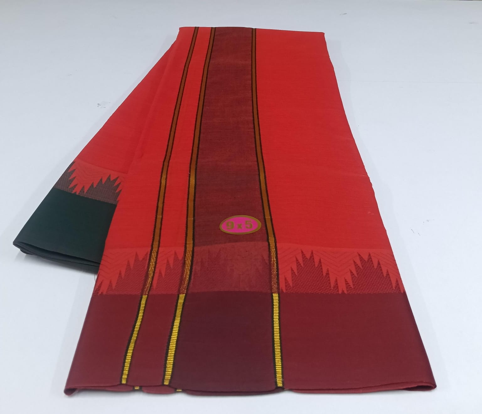 COTTON-COLOR-DHOTIS-022 - 5 inch - Bawanch