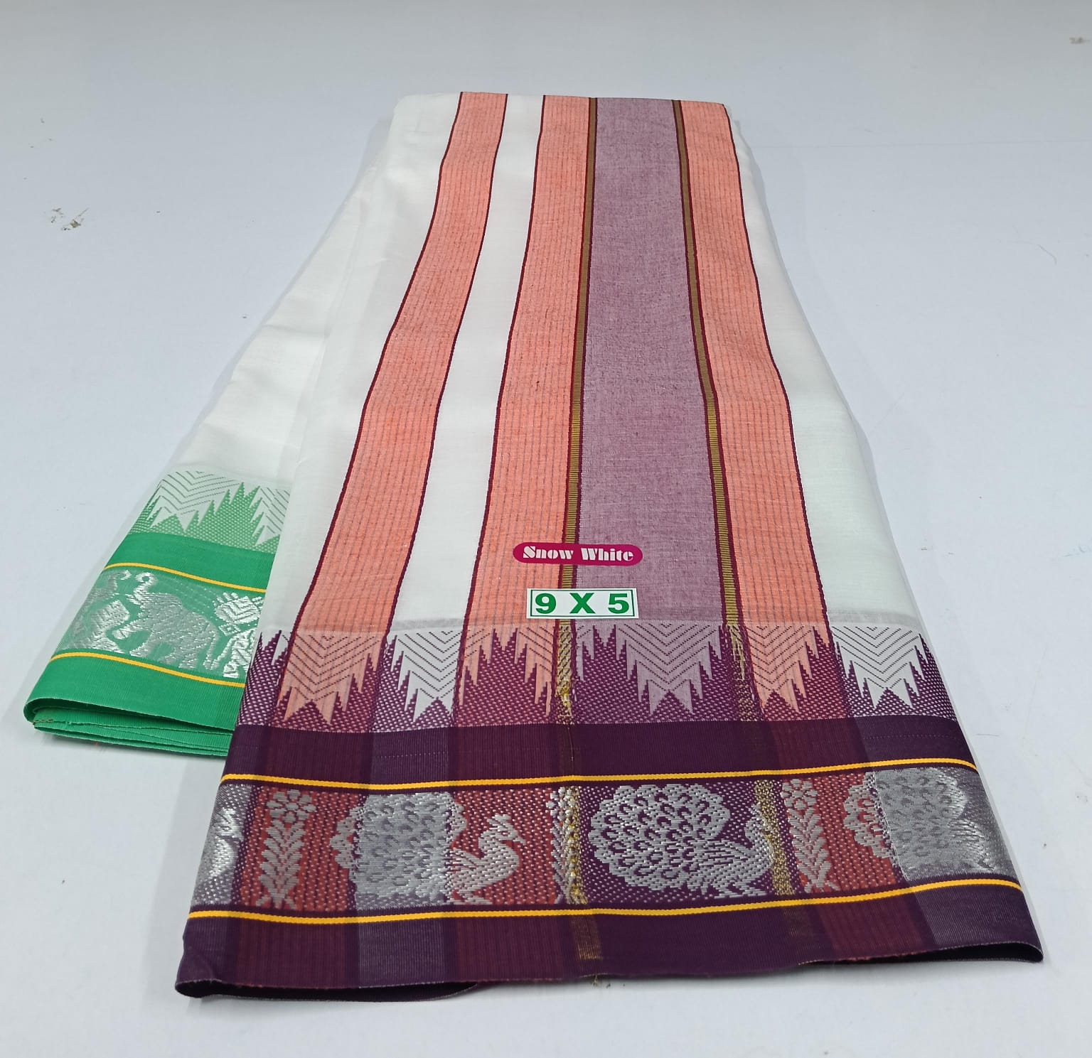 Km_04 - 3 inch - Namadhari - Vaishnava Jaquard Border