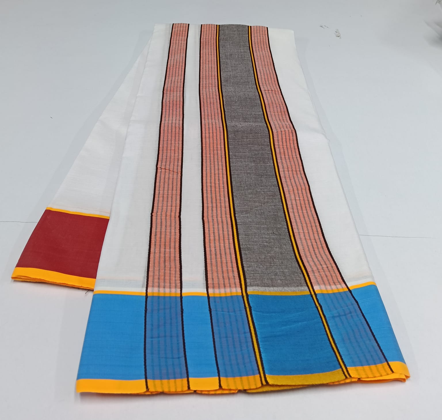Km_07 - 4 inch - Namadhari - Vaishnava Yellow Line Border