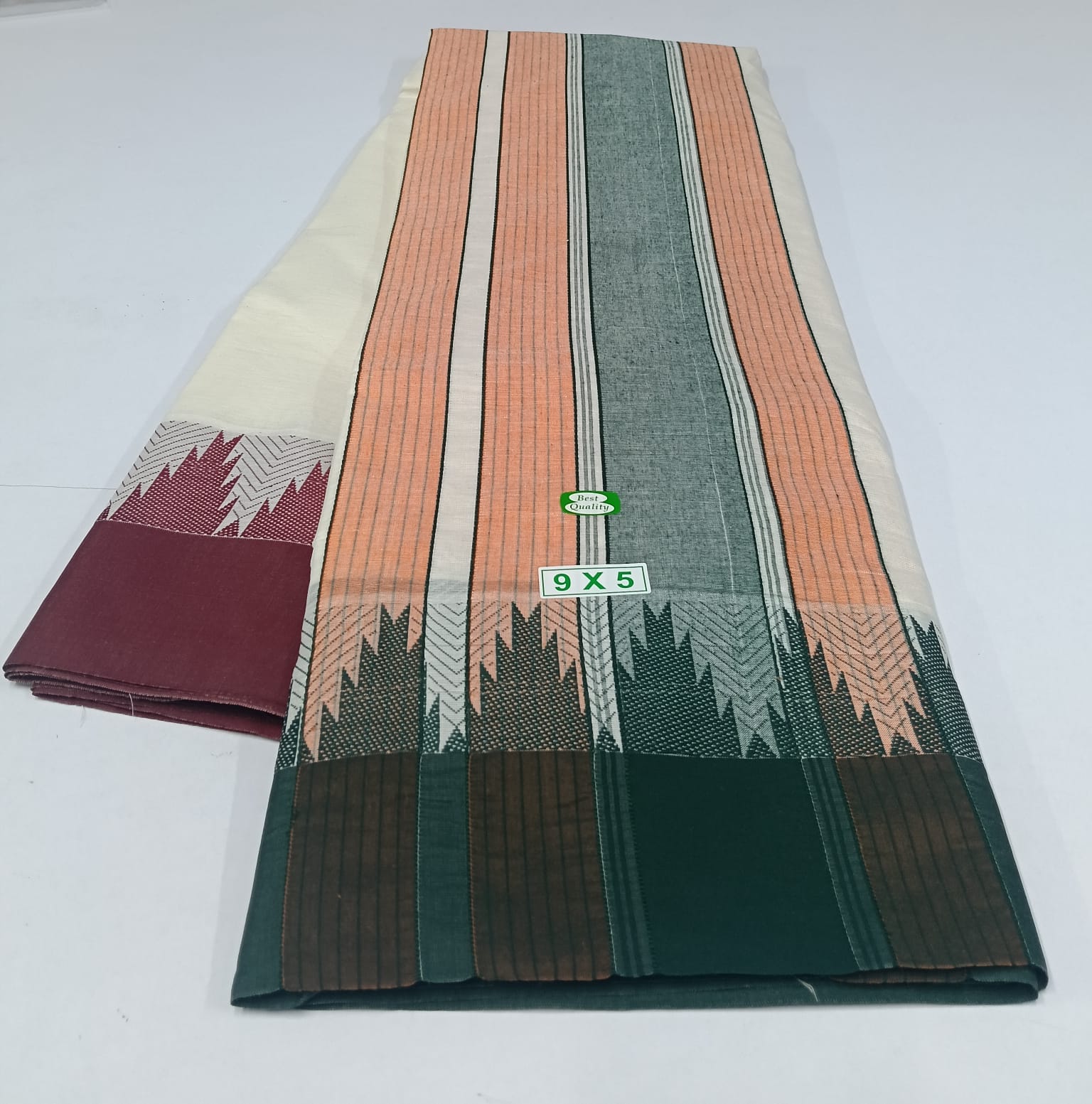 Km_30 - 5 inch - Vaishnava Dhoti _Banch Border
