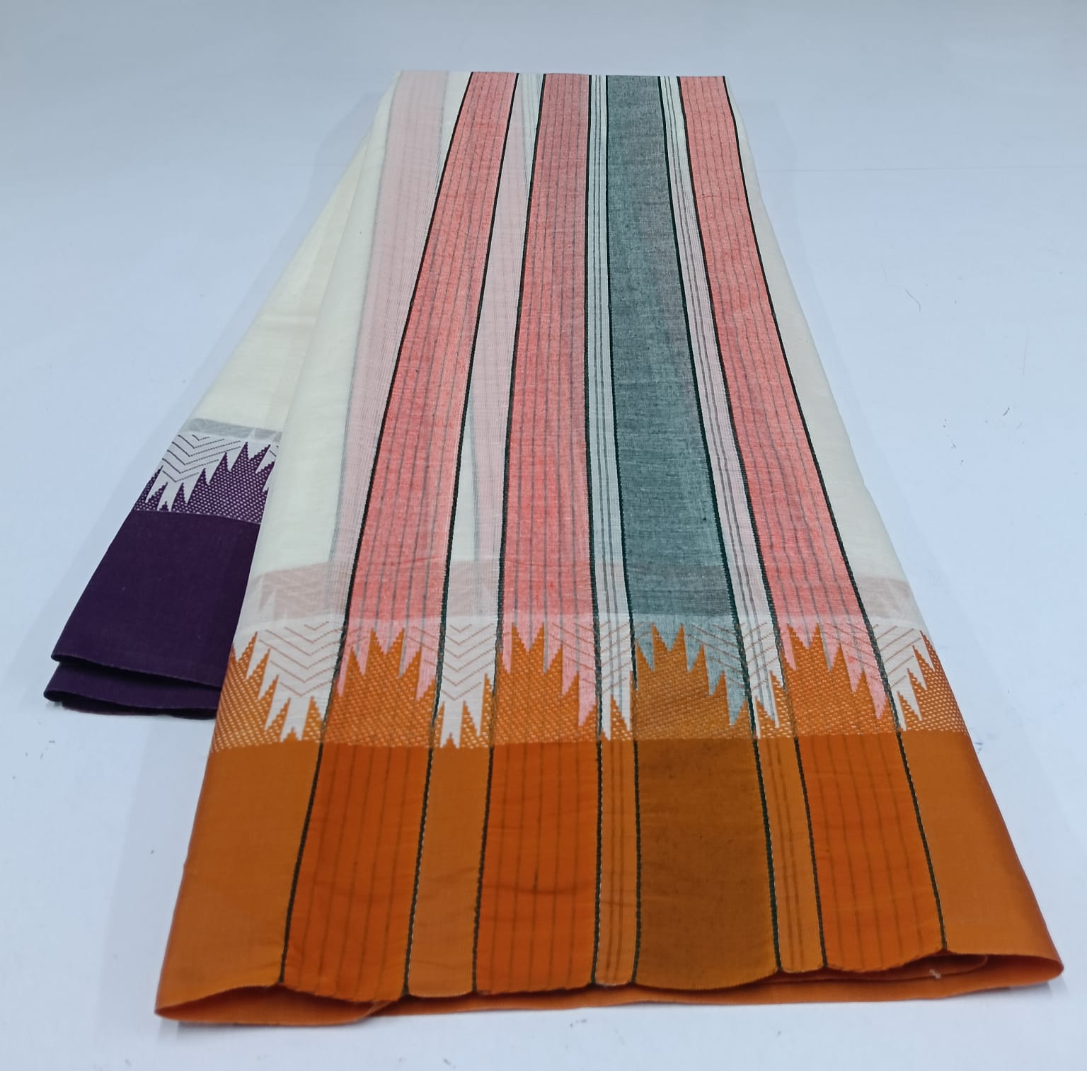 Km_31 - 5 inch - Vaishnava Dhoti _Banch Border