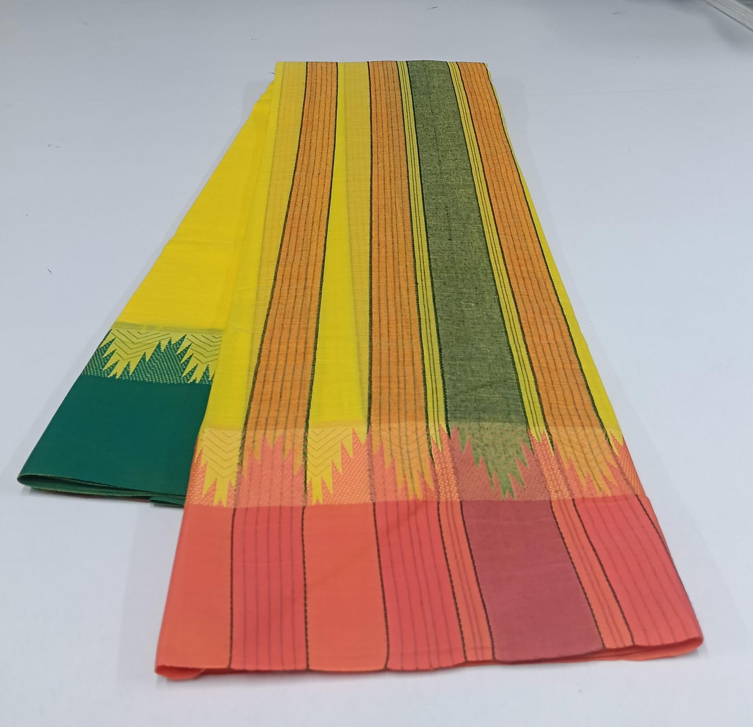 Km_36 - 5 inch - Vaishnava Colour Dhoti