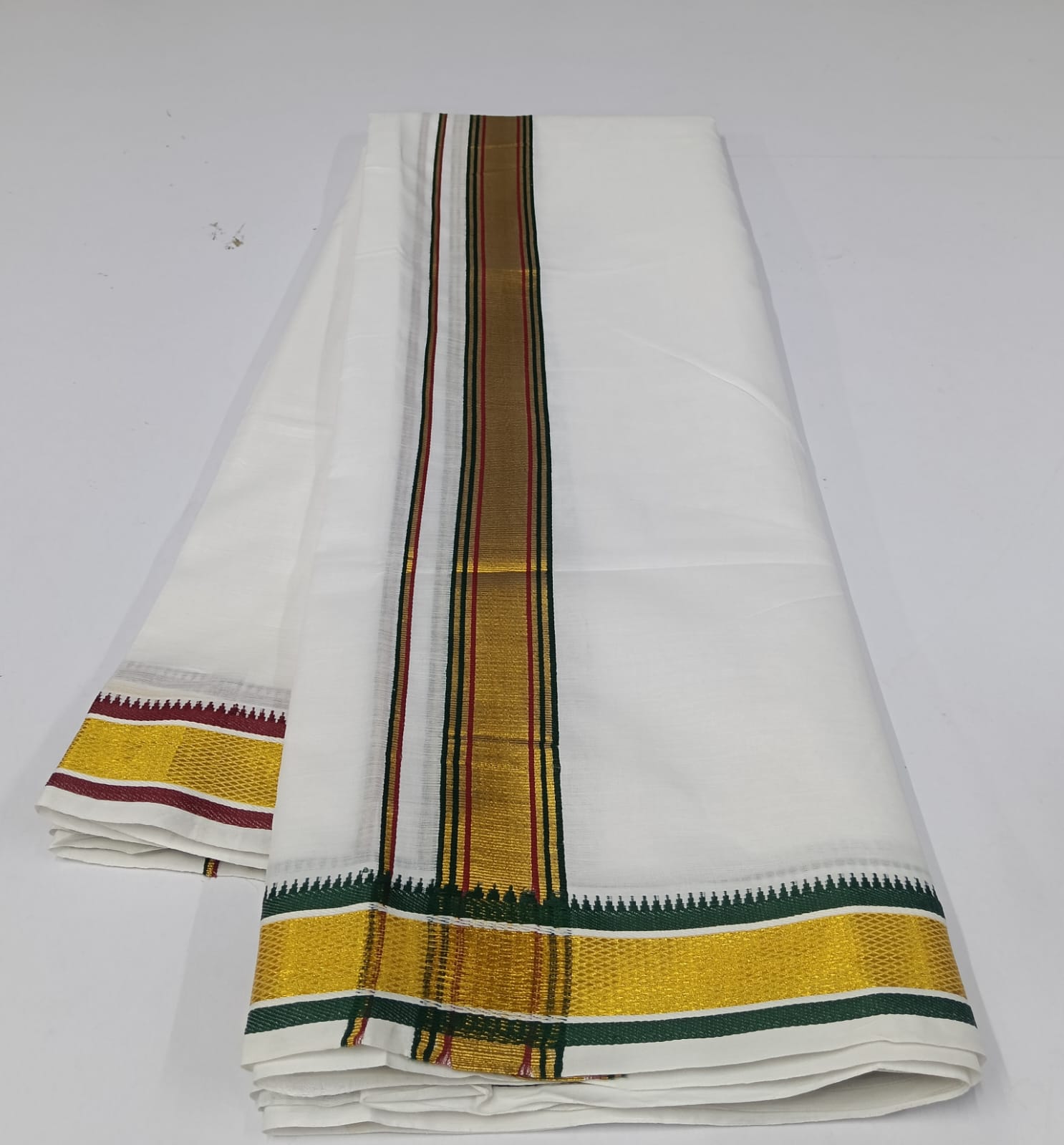 MayilKan_Border_03 - 2 inch - Meenakari Dhoti