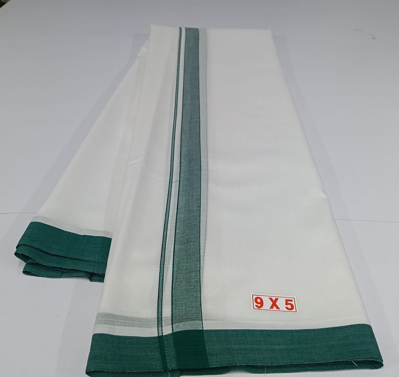 Premium_28 - 1 inch Plain - Pure cotton Karai