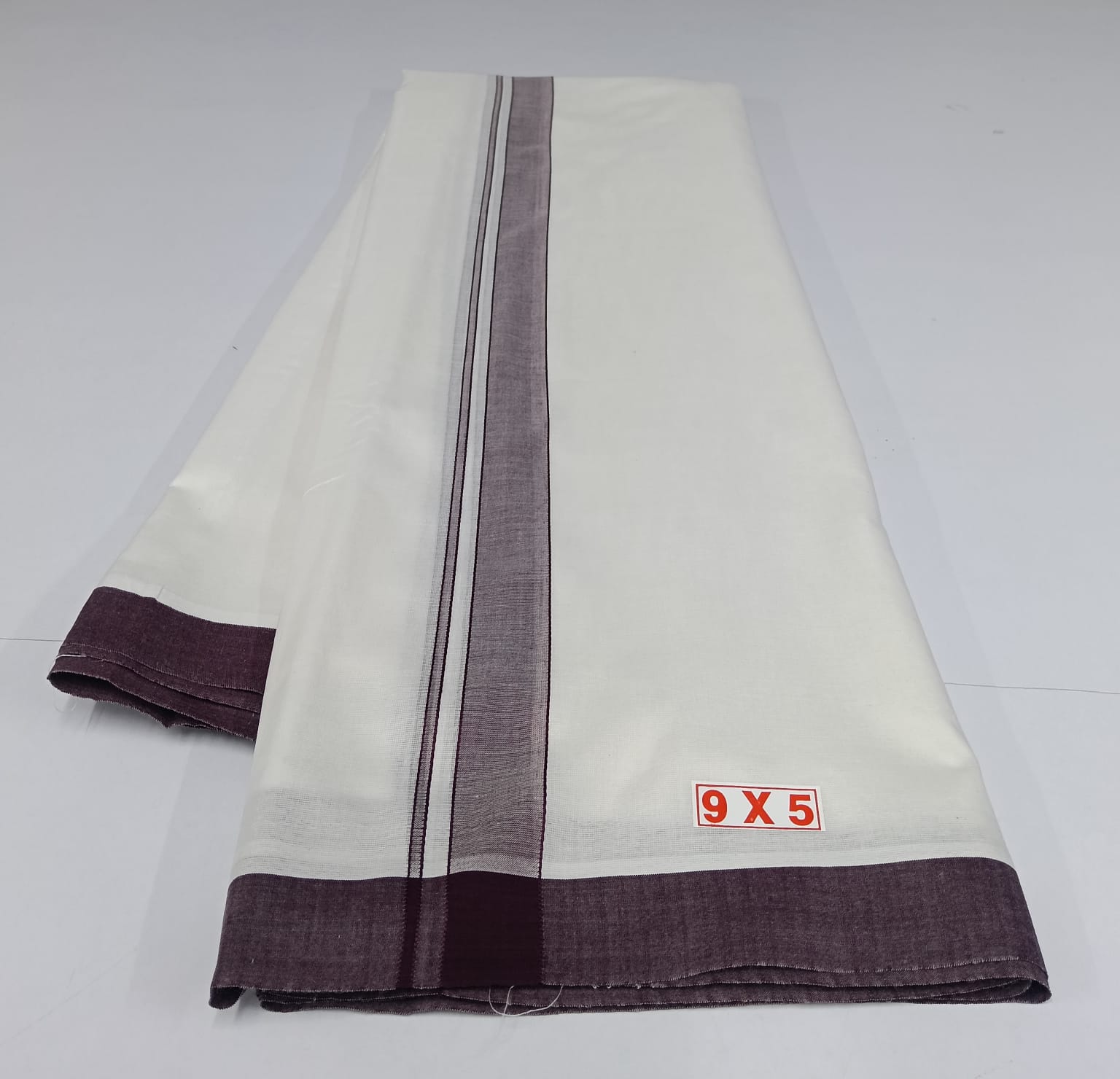 Premium_29 - 1 inch Plain - Pure cotton Karai