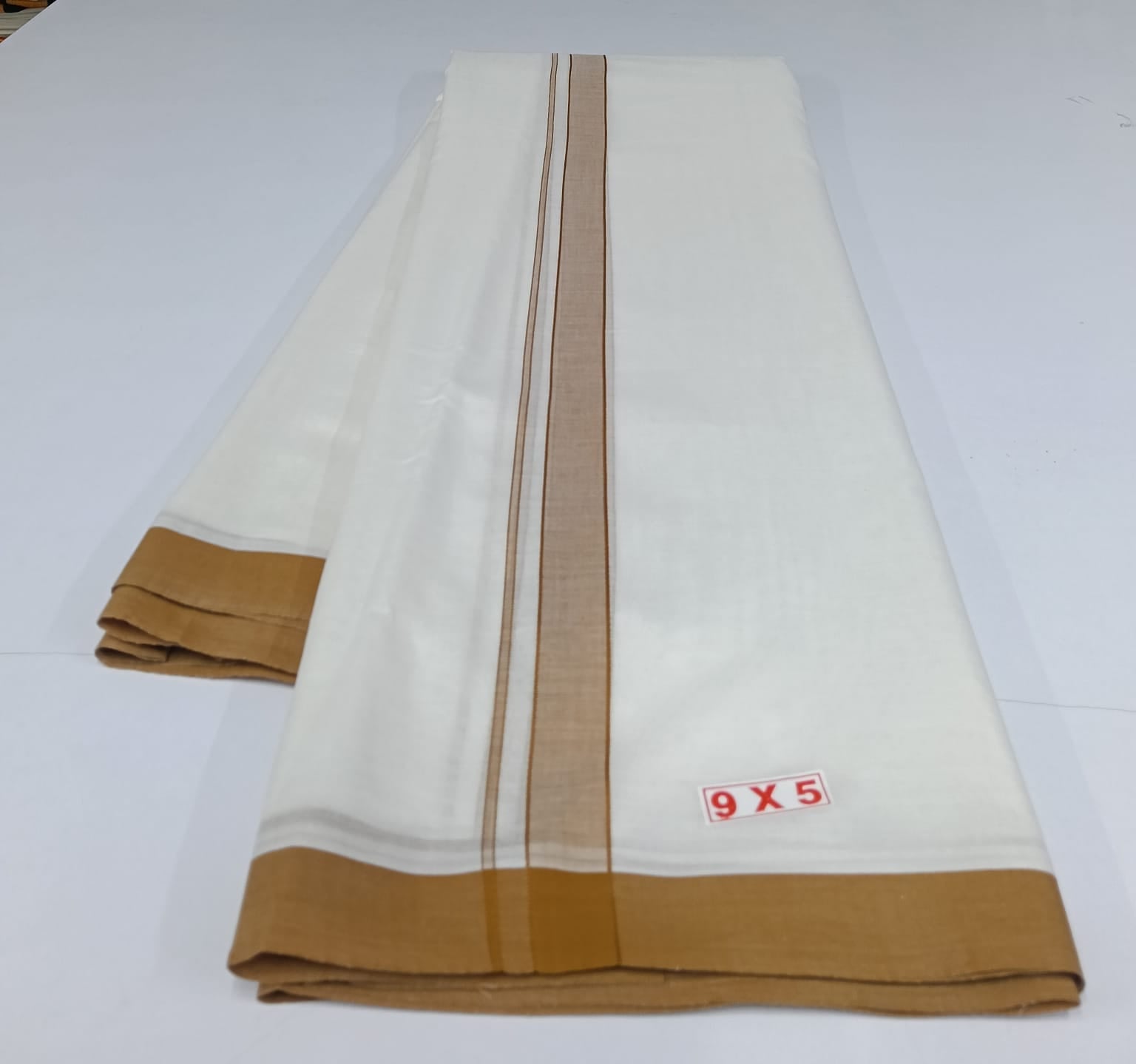 Premium_30 - 1 inch Plain - Pure cotton Karai