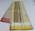 TISSUE-COTTON-9-5-011 - 9x5 - Dhoti and Angavastram