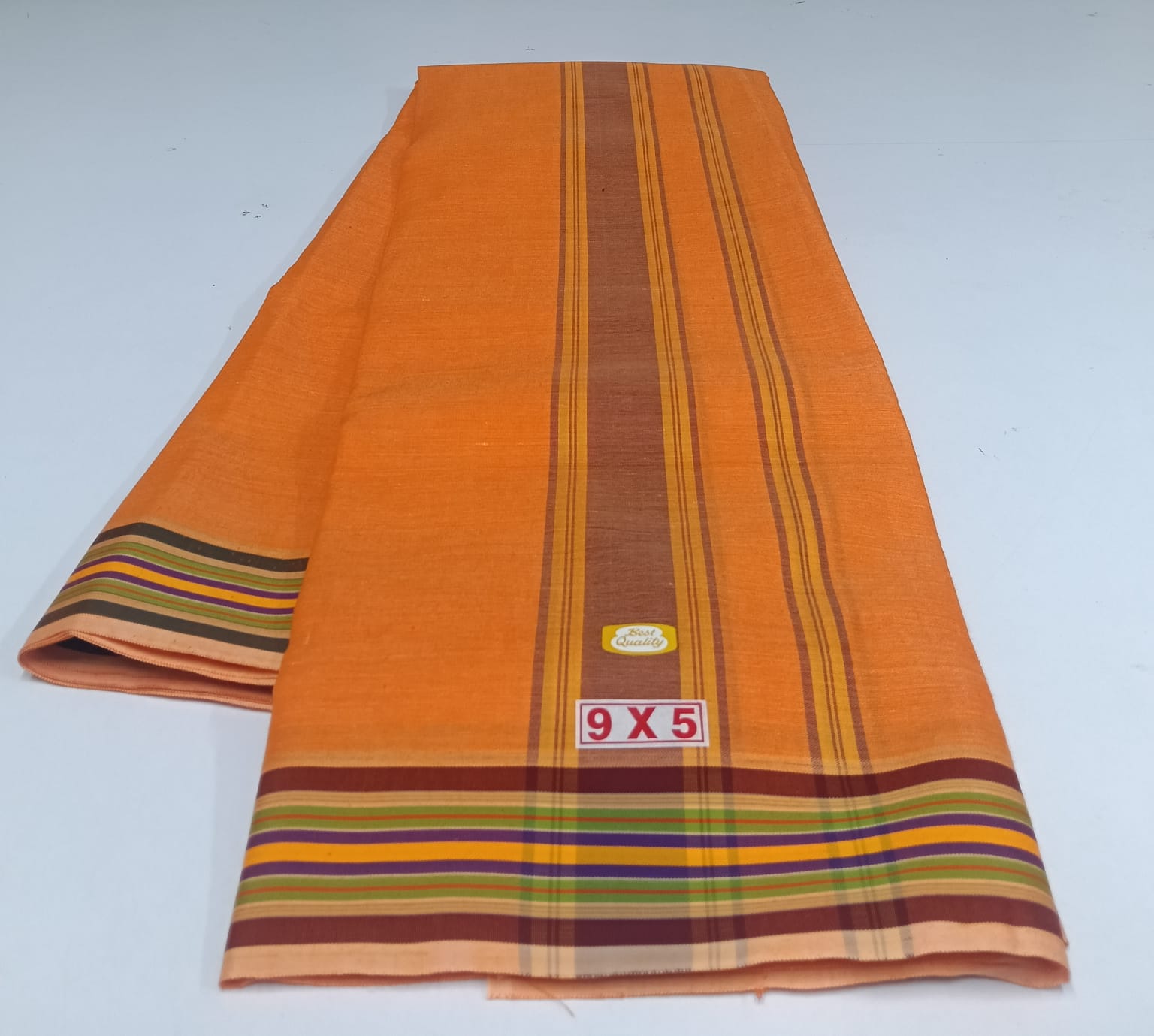 COTTON-COLOR-DHOTIS-017 - 2 inch - Seer Border