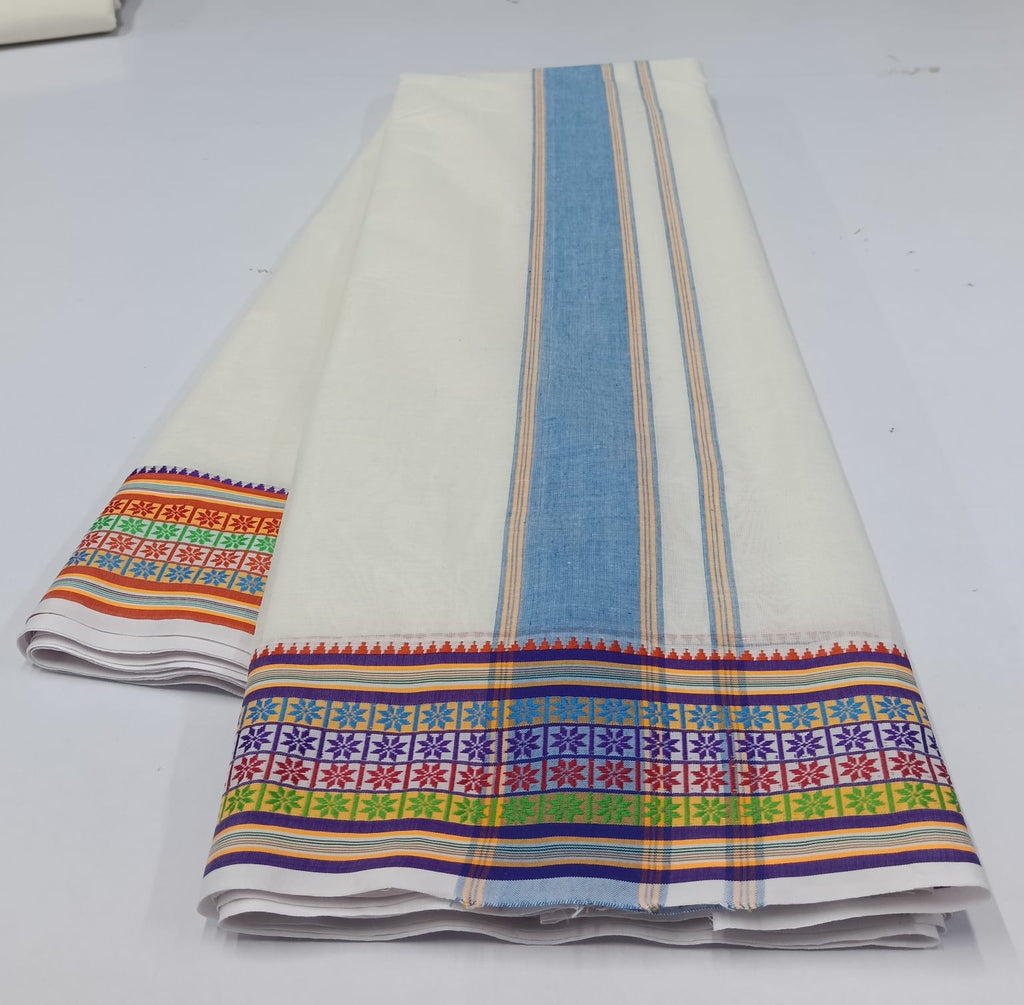 10x6_51 - 3 inch - Pettu Border-Offwhit