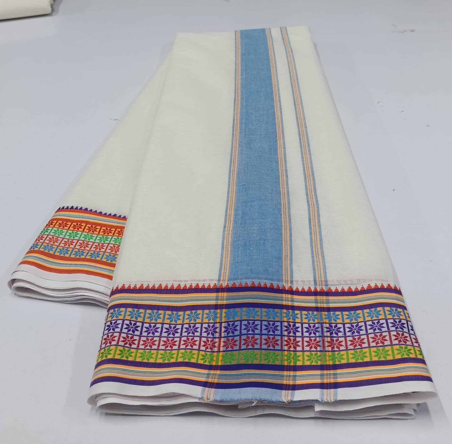10x6_51 - 3 inch - Pettu Border-Offwhit