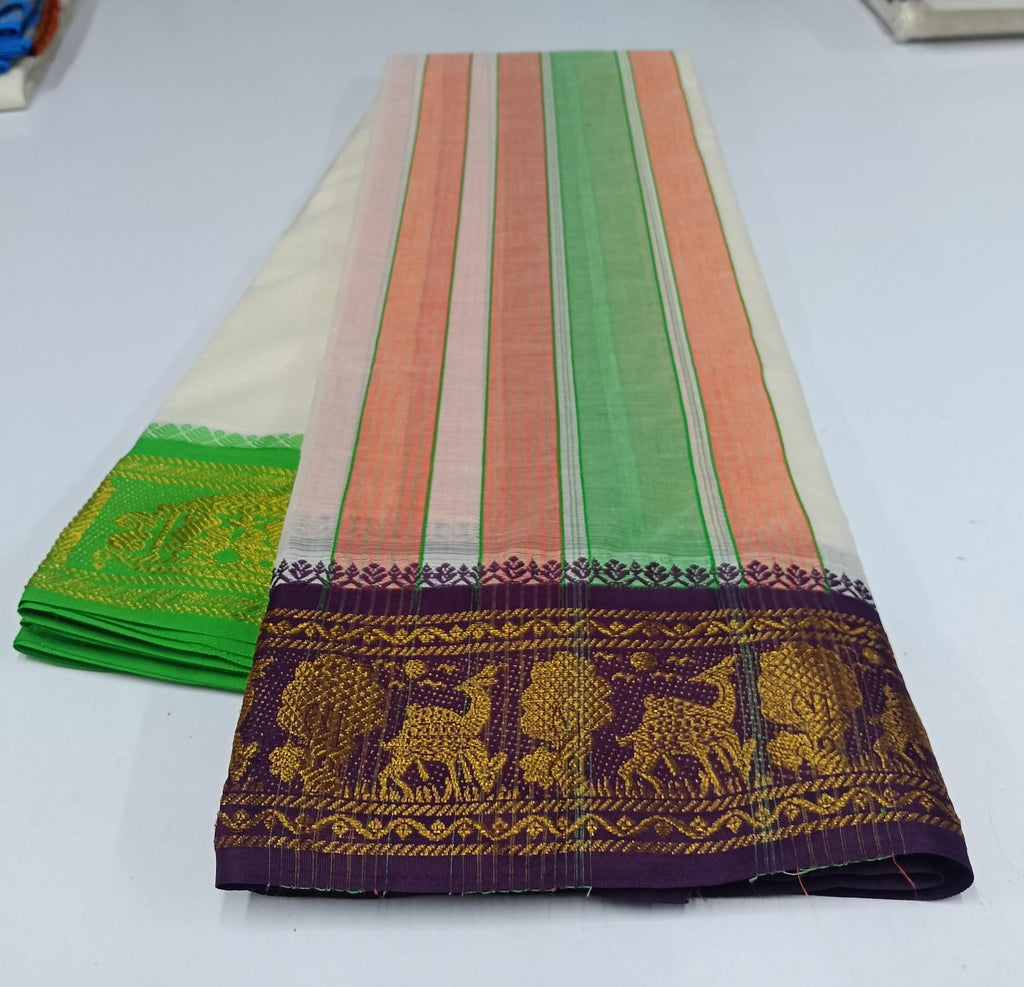 KAN_ Jq-51 - 4.5  inch - Vaishnava Dhoti