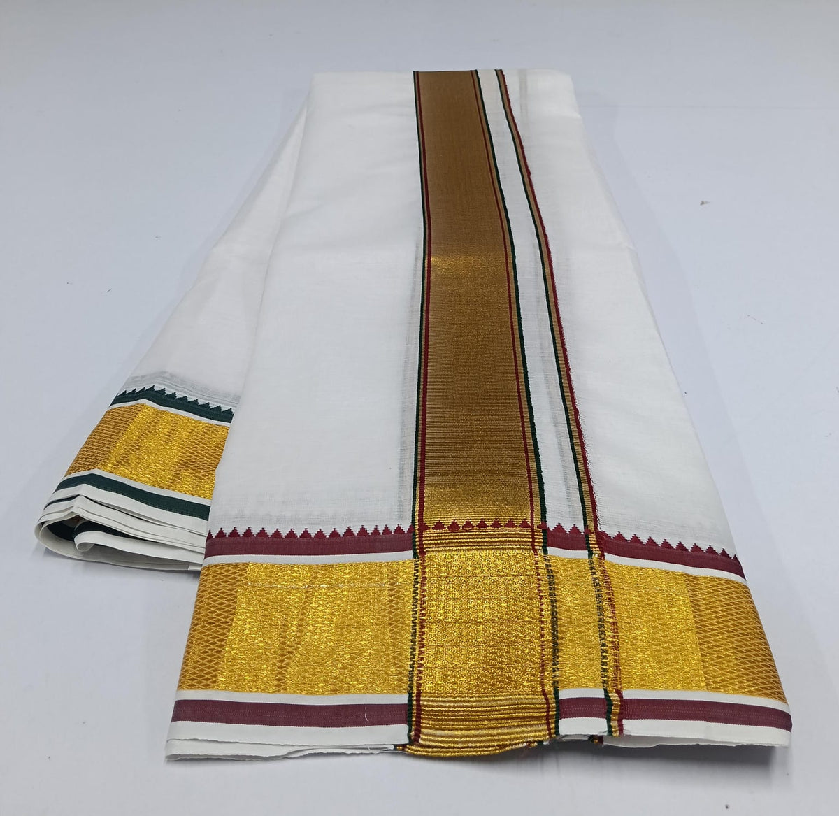 MayilKan_Border_01 - 4 inch - Meenakari Dhoti