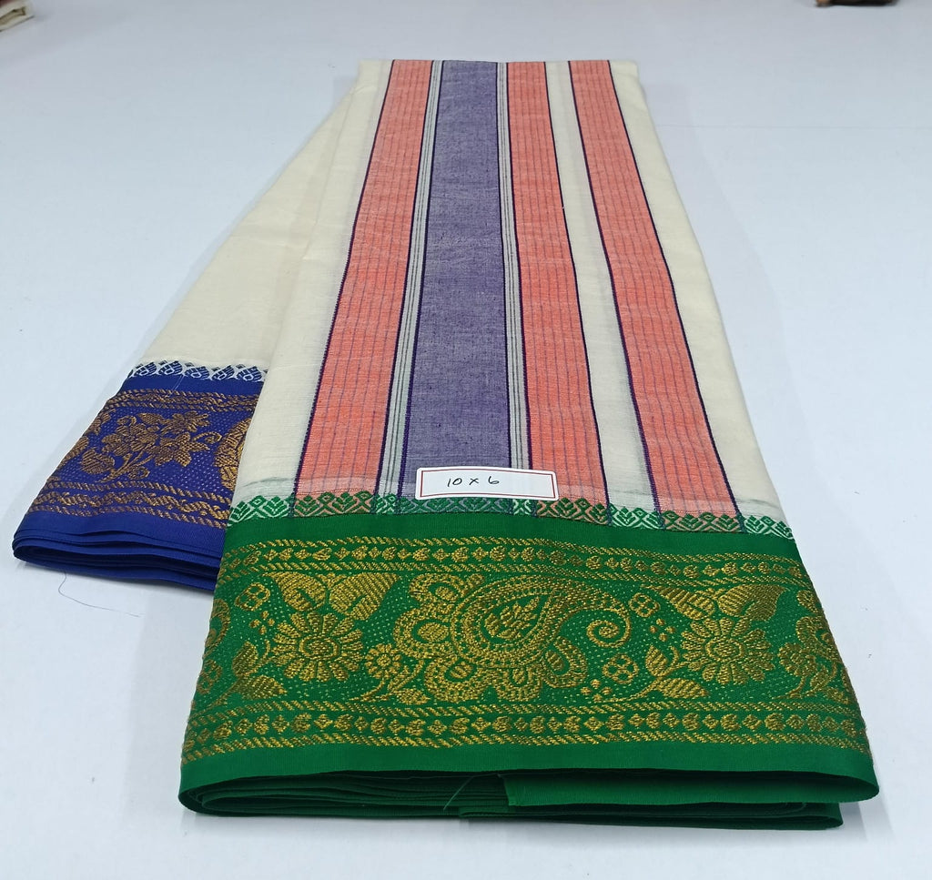 10x600042  - 4.5  inch  Vaishnava Dhoti