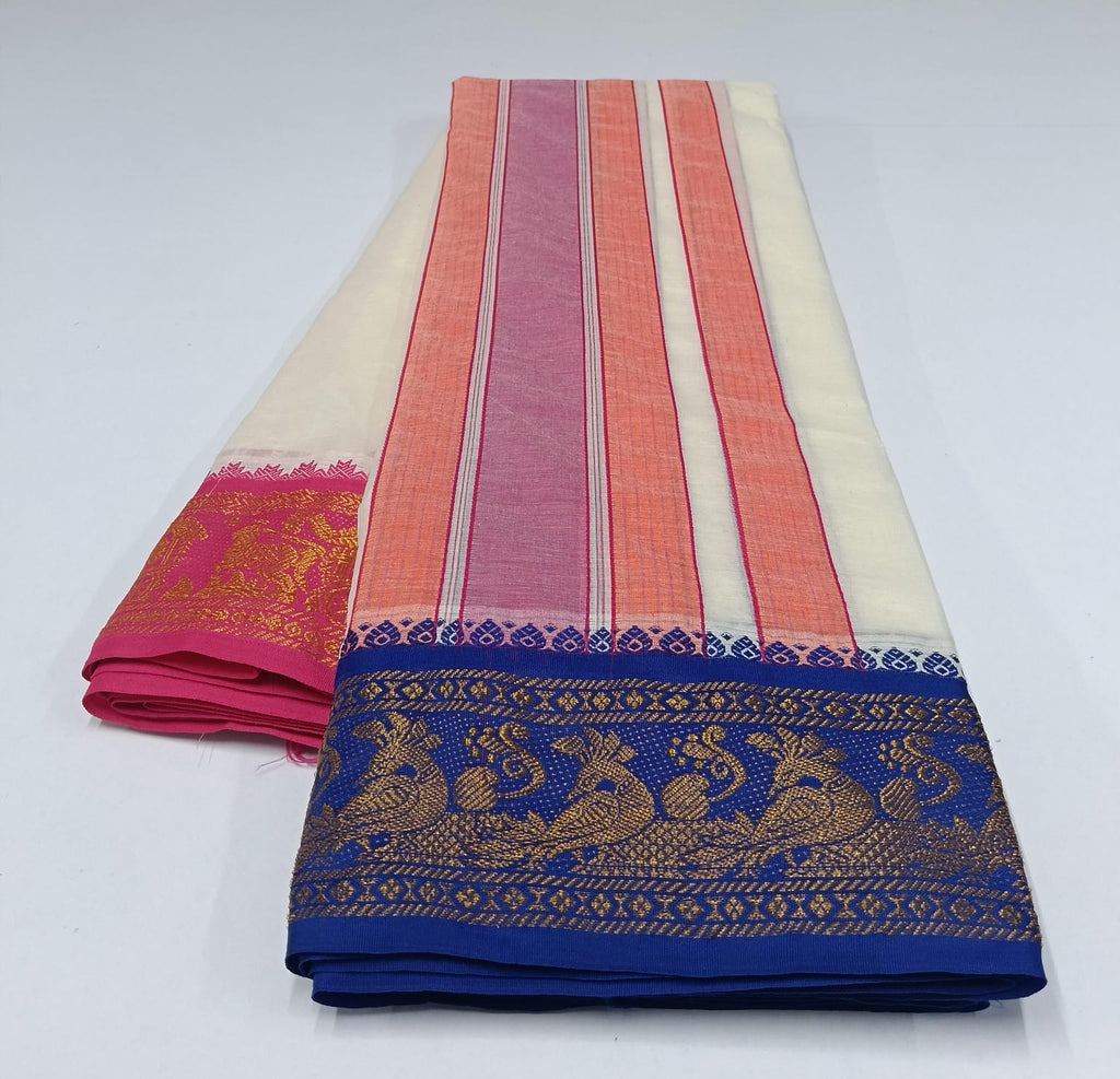 10x600043  - 4.5  inch  Vaishnava Dhoti