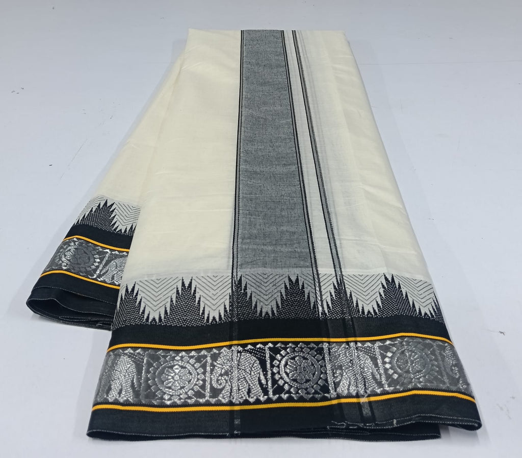 BLK border - Thalampoo Dhoti